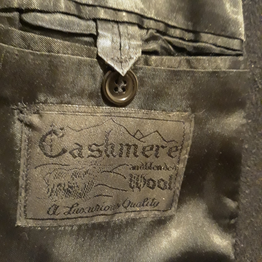 Cashmere blend long coat